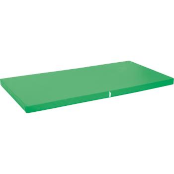 Fallschutzmatte mit Antirutschboden, 183 x 90 cm, grün