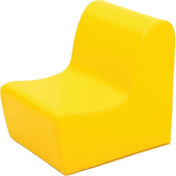 Sitz, Sitzhöhe: 20 cm, gelb