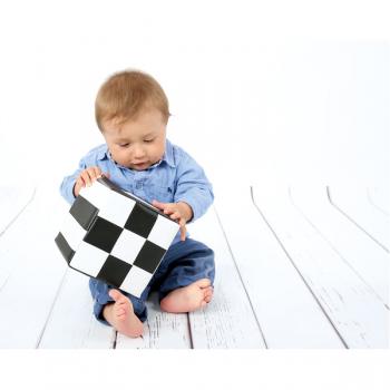 Würfel Kontraste schwarz/weiss