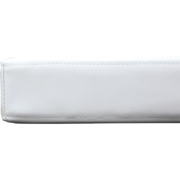 Matte 107 x 107, weiss