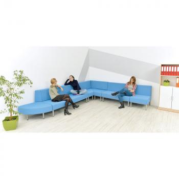 Ecksitz Inflamea 1 - hellblau