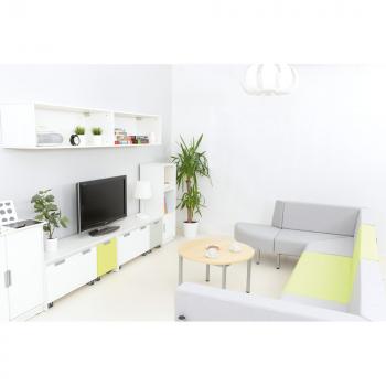 Ecksitz Inflamea 1 - hellgrau