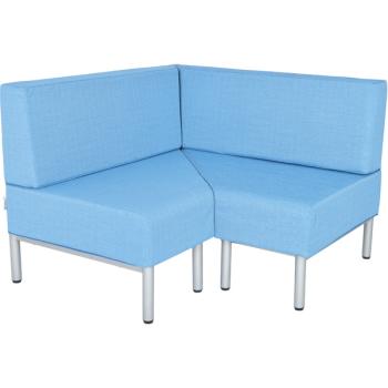 Ecksofa Inflamea 1 - hellblau
