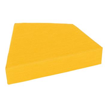 Matte Quadro, gelb, H 15 cm
