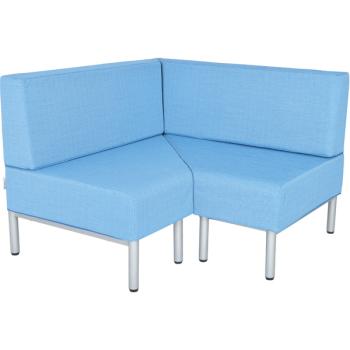 Ecksofa Inflamea 2 - hellblau