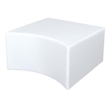Sitz konkav, weiss - Sitzhöhe 35,5 cm