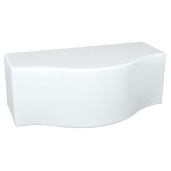 Sitz Welle, T 40, weiss - Sitzhöhe 45,5 cm