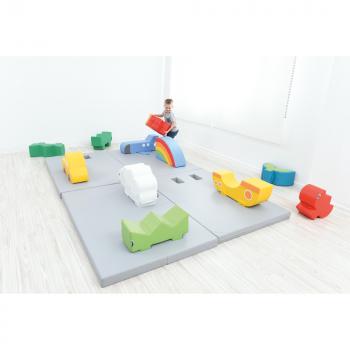 Schaumstoffelement - Gras, hellgrün