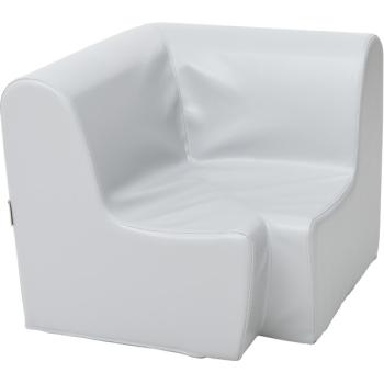 Ecksitz, Sitzhöhe: 26 cm, grau