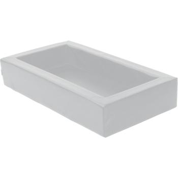 Schaumstoffbett, grau