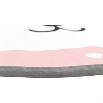 Krabbelmatte, weisses Kätzchen