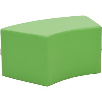 Achtelkreis-Sitz Paolo, kurz, maigrün