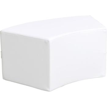 Achtelkreis-Sitz Paolo, kurz, weiss