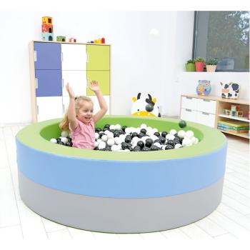 Ballbad rund, inkl. Bälle