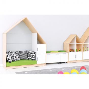 Matte für Quadro-Häuschen, B 113, hellgrün