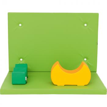 Wandpolsterung, B 150, hellgrün