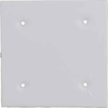 Wandpolsterung, B 100, grau