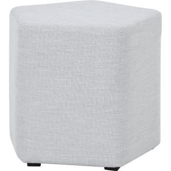 Inflamea Hocker pentagonal, hellgrau