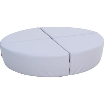 Viertelkreis-Sitz, grau