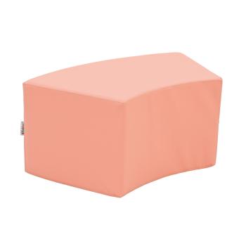 Achtelkreis-Sitz Paolo, kurz, lachs