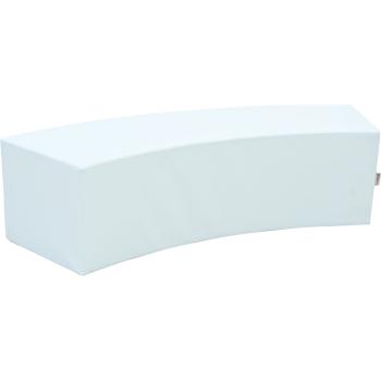 Achtelkreis-Sitz Paolo, lang, pastellblau