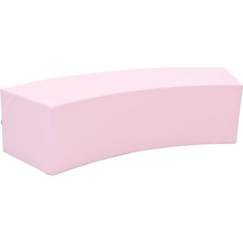 Achtelkreis-Sitz Paolo, lang, pastellrosa