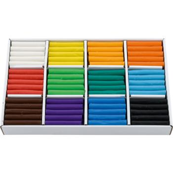 Knetmasse - Grosspackung, 15 x 12 Farben