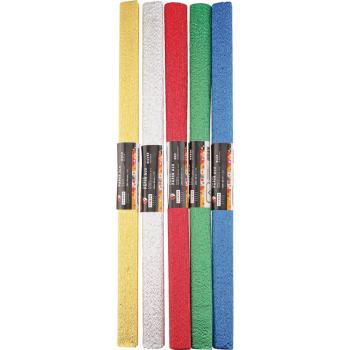 Krepppapier-Set Metallic