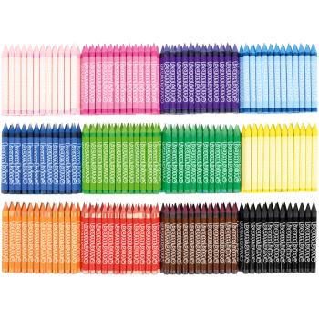 Moje Bambino-Farbstifte, 25x12 - Sparset