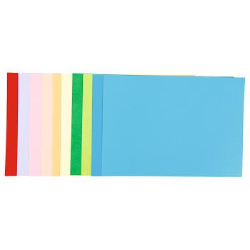 Zeichenkarton A4, 10 Blatt, 10 Farben