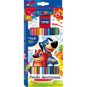 Moje Bambino-Buntstifte Duo, 24 Farben