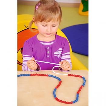 Holzperlen zum Rechnen