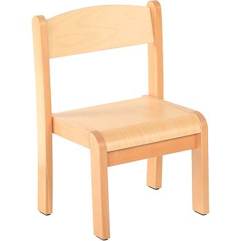 Stuhl Philip 3, Sitzhöhe 35 cm, für Tischhöhe 59 cm, Buche