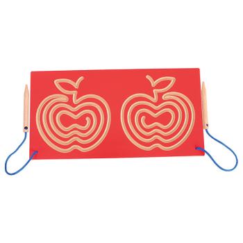 Symmetrisches Doppel-Labyrinth – Äpfel