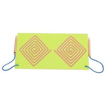 Symmetrisches Doppel-Labyrinth – Quadrate