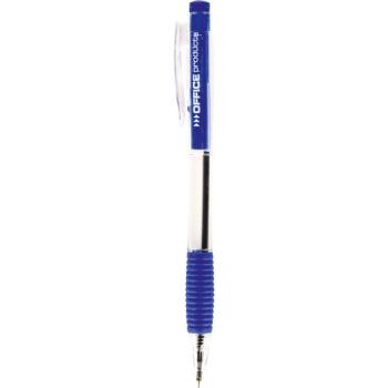 Druckknopf-Kugelschreiber, blau
