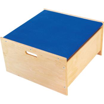 Podeste, Quadratbühne