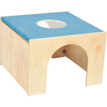 Podest mit Fenster, H 45 cm