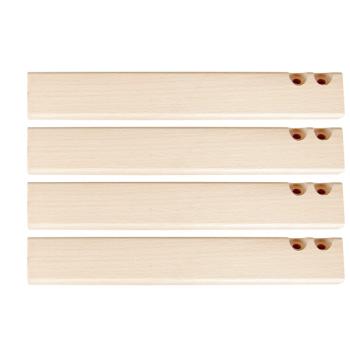 Quadratische Tischbeine, 4 Stck., 40 cm