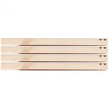 Quadratische Tischbeine, 4 Stck., 64 cm