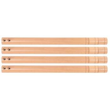 Runde Tischbeine, 4 Stck., mit Höhenverstellung 58-70 cm