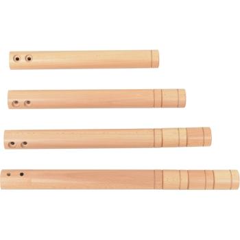 Runde Tischbeine mit Höhenverstellung 40-58 cm, 6 Stck.