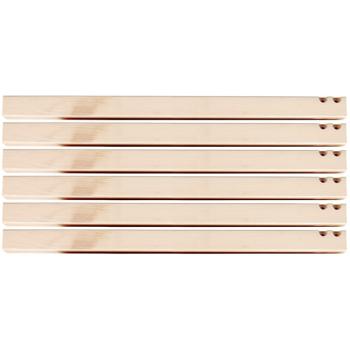 Quadratische Tischbeine für sechseckige Tischplatten, 52 cm, 6 Stck.