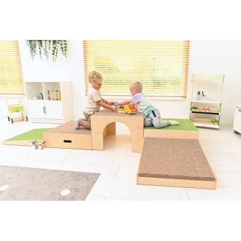 Podeste, Set 8, hellgrün-sahara