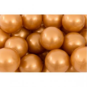 Ballbadbälle - gold, 250 Stck., Durchmesser 8 cm