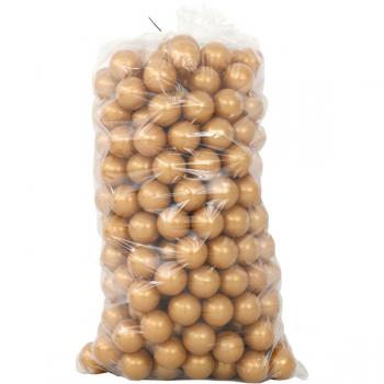 Ballbadbälle - gold, 250 Stck., Durchmesser 8 cm