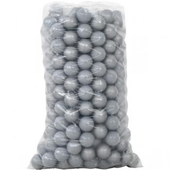 Ballbadbälle - grau, 250 Stck., Durchmesser 8 cm