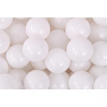 Ballbadbälle - weiss, 250 Stck., Durchmesser 8 cm
