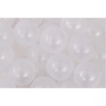 Ballbadbälle - durchsichtig, 250 Stck., Durchmesser 8 cm