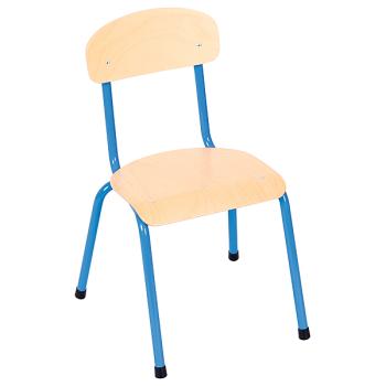 Stuhl Bambino 2, Sitzhöhe 31 cm, für Tischhöhe 53 cm - blau